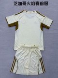 Chicago Fire FC Pre match uniform Kids 1:1 Quality Soccer Jersey 25/26