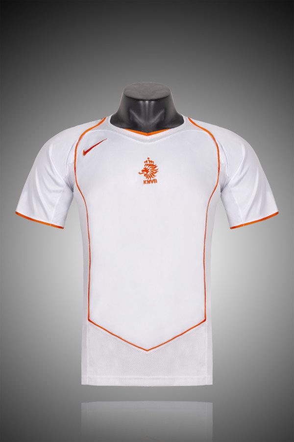 Netherlands Away Fans 1:1 Quality Retro Soccer Jersey 2004
