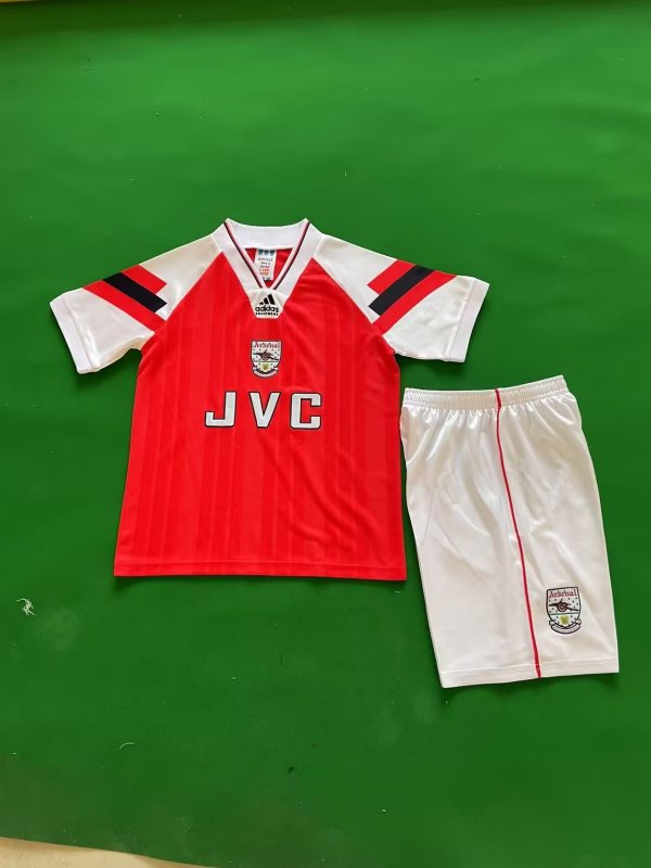 Arsenal Home Kids Retro1:1 Quality Soccer Jersey 1992/1994