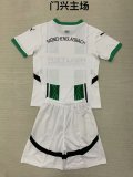 Monchengladbach Home  Kids Kits  1:1 Quality Soccer Jersey 24/25