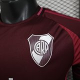 River Plate Away Player 1:1 Quality Soccer Jersey 24/25