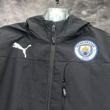 24/25  Manchester City Black Windbreaker