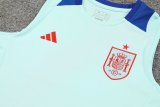 24/25 Spain  Blue 1:1 Quality Training Jersey  Vest（A-Set）