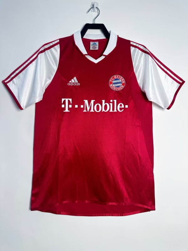 Bayern Home Red Fans Retro 1:1 Quality Soccer Jersey 2003/2004