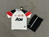 Manchester United Away Kids Kits Retro 1:1  Quality Soccer Jersey 2011/2012