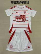 Stade Brestois 29 Away Kids Kits 1:1 Quality Soccer Jersey 24/25 Stade Brestois 29 Away Kids Kits 1:1 Quality Soccer Jersey 24/25