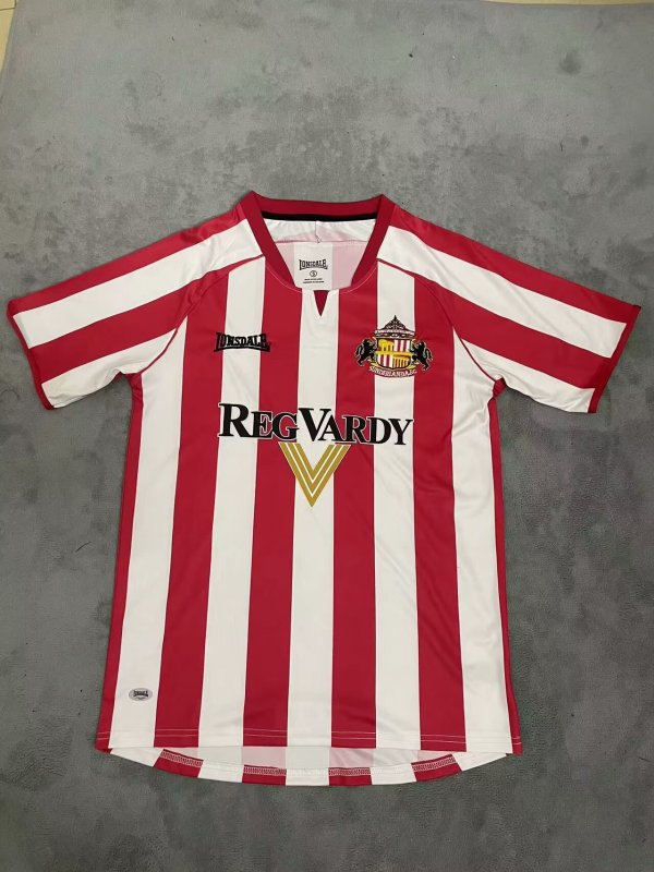 Sunderland Home Fans Retro 1:1 Quality Soccer Jersey 2005/2006