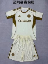 Inter Miami Pre match uniform Kids 1:1 Quality  Soccer Jersey 25/26