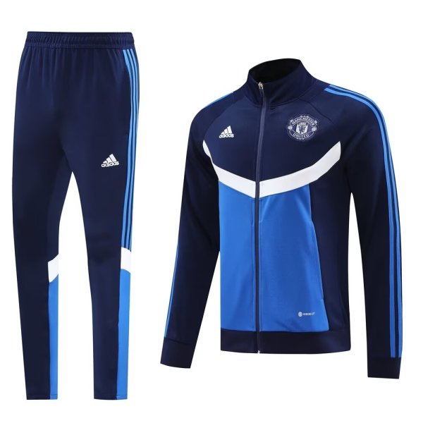 24/25  Manchester United Blue Training Tracksuit 1:1 Quality