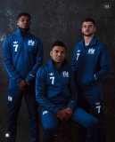 Manchester United Blue Clover Retro Jacket Tracksuit 1:1 Quality 24/25