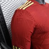 Mexico Red Long Sleeve Player 1:1 Quality Soccer Jersey 25/26