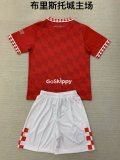 Bristol City Home Kids Kits 1:1 Quality Soccer Jersey 24/25