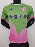 Algeria Pink Green Player 1:1 Quality Soccer Jersey 24/25