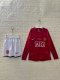 Manchester United Home Long sleeves Kids Retro 1:1 Quality Soccer Jersey 2007/2008