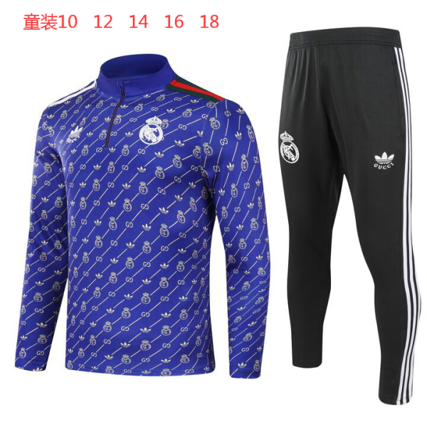 Real Madrid Kids Purple Special Edition 1:1 Quality Training Jersey 24/25