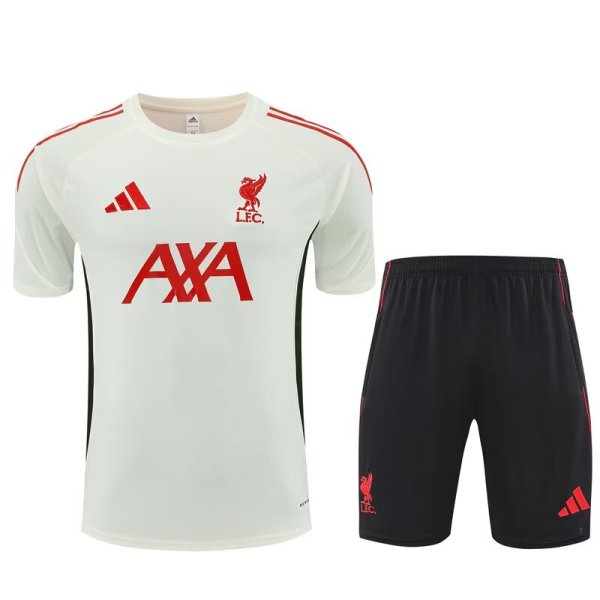 Liverpool White 1:1 Quality Training Jersey（A-Set）25/26