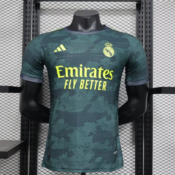 Real Madrid  Special  Edition  Green  Player 1:1 Quality Soccer Jersey 24/25