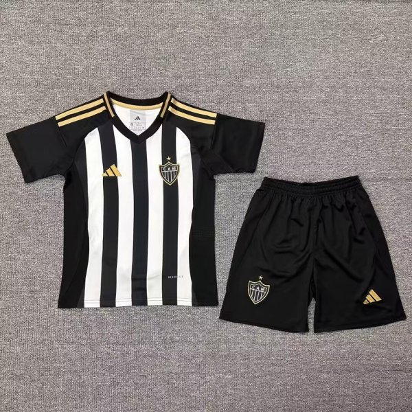Atletico Mineiro Home 1:1 Quality Kids Soccer Jersey 25/26