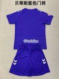 24/25 Real Betis Goalkeeper Purple  Kids Kits 1:1 Soccer Jersey