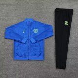 Barcelona Jacket Tracksuit Blue 1:1 Quality 24/25