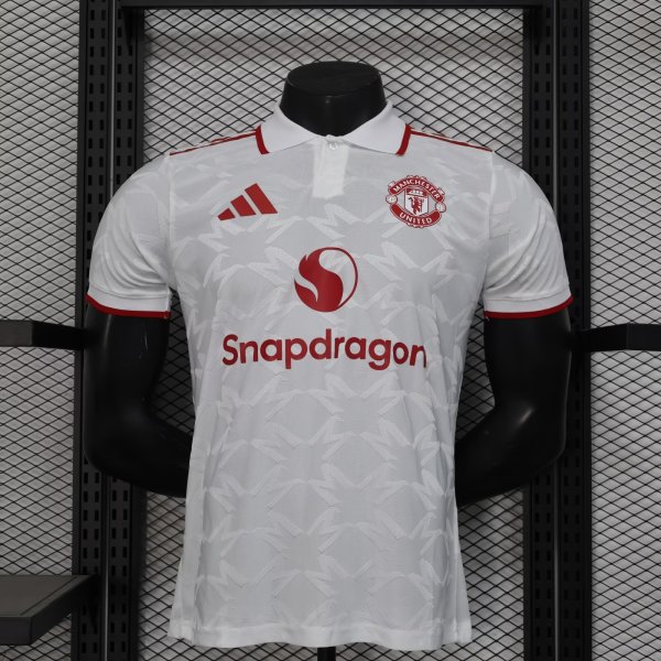 Manchester United Special Edition White Player 1:1 Quality Soccer Jersey 24/25
