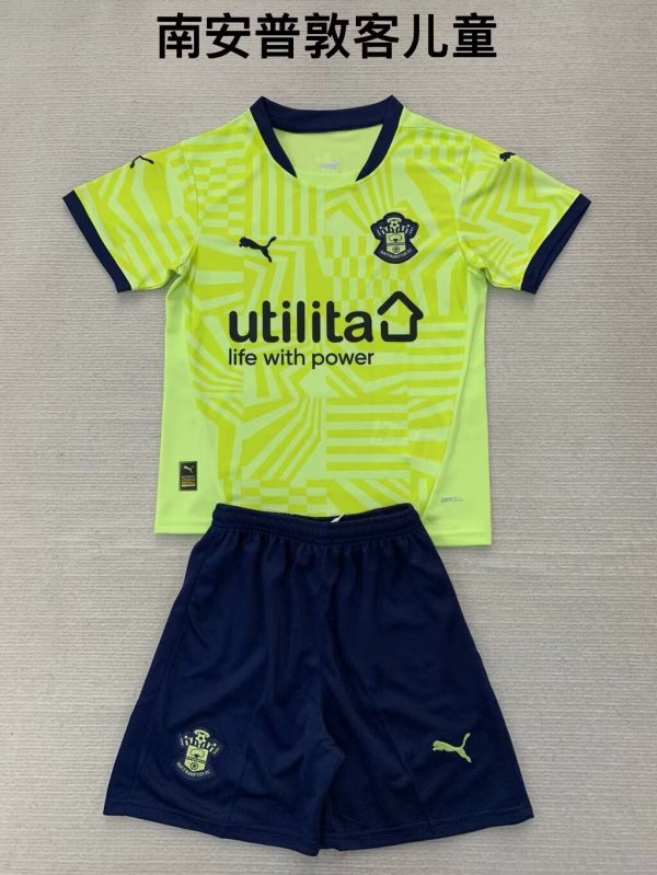 Southampton  Away  Kids Kits 1:1 Quality Soccer Jersey 24/25