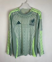 Mexico Away Fans Long sleeve 1:1 Quality Soccer Jersey 24/25