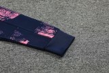 Paris Hooded long sleeved Blue 1:1 Training suit 24/25