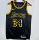 Lakers ONEAL #34  Black 1:1 Quality NBA Jersey 24/25