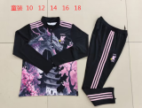 Japan Black Kids 1:1 Quality Training Jersey 24/25