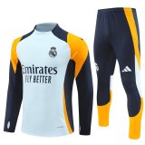 Real Madrid  Training  Wathet  Player 1:1 Quality Training Jersey 24/25
