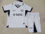 Napoli  Away Kids 1:1 Quality Soccer Jersey 24/25