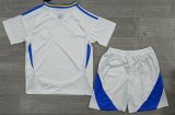 Leeds United  Home White Kids Kits 1:1 Quality Soccer Jersey 24/25