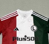 Legia Warszawa Third Fans 1:1 Quality Soccer Jersey 24/25