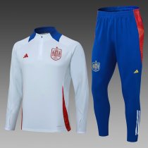 24/25 Spain Training Suit Wathet 1:1 Quality Training Jersey
