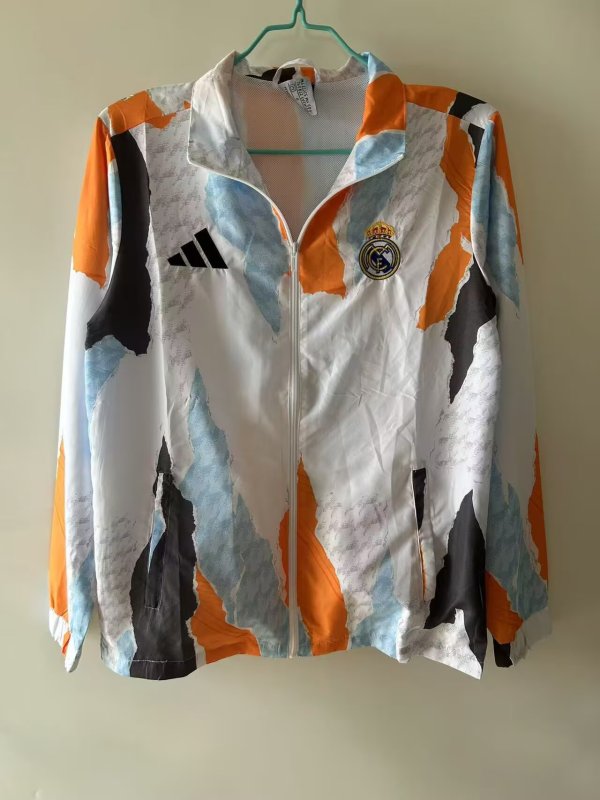 Real Madrid Embroidery Windbreaker 24/25
