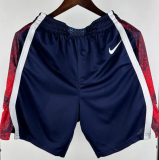Team USA Sapphire Blue1:1 Quality NBA Shorts Pants 24/25