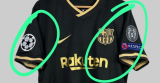 Barcelona Away Retro Player 1:1 Quality Soccer Jersey 2020/2021