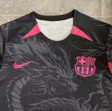 Barcelona  Black Pink Dragon Special Edition Fans 1:1 Quality Soccer Jersey 24/25