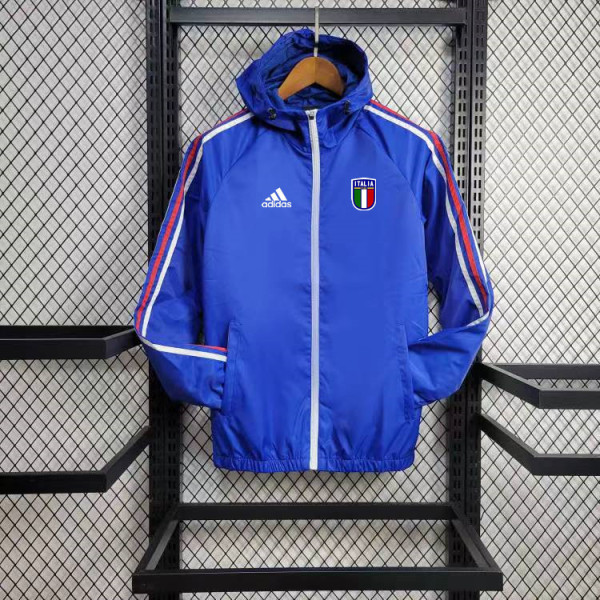 Italy Blue Windbreaker 24/25