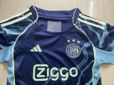 Ajax Away Kids  1:1  Quality  Soccer Jersey 25/26