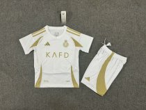 24/25  Al-Nassr FC Third Kids Kits 1:1 Quality Soccer Jersey