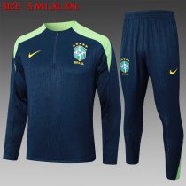 Brazil Training  Blue 1:1 Quality Training Jersey 24/25