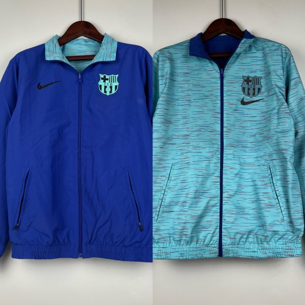 Barcelona Double Sided Blue Windbreaker 双面 24/25