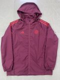 Bayern Munich Red Windbreaker 24/25