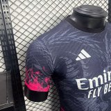 Real Madrid  Special  Edition  Black  Red  Player 1:1 Quality Soccer Jersey 24/25