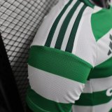 24/25 Celtic Home White Green Player 1:1 Quality Soccer Jersey