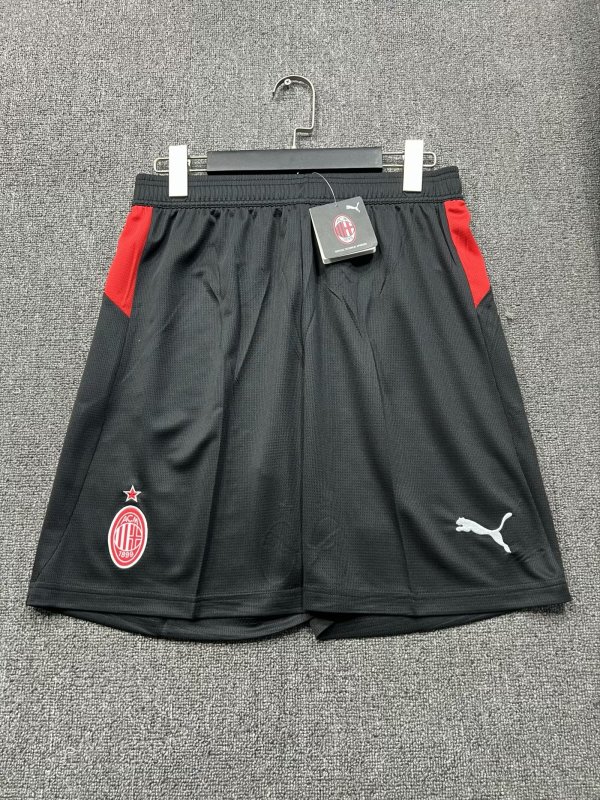AC Milan Home Black 1:1 Quality Shorts 25/26