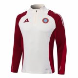 Bayern Munich Training White Red 1:1 Quality Training Jersey 24/25
