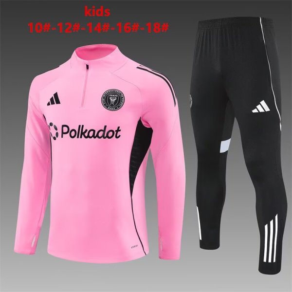 Miami Pink Kids 1:1 Quality Training Jersey 25/26